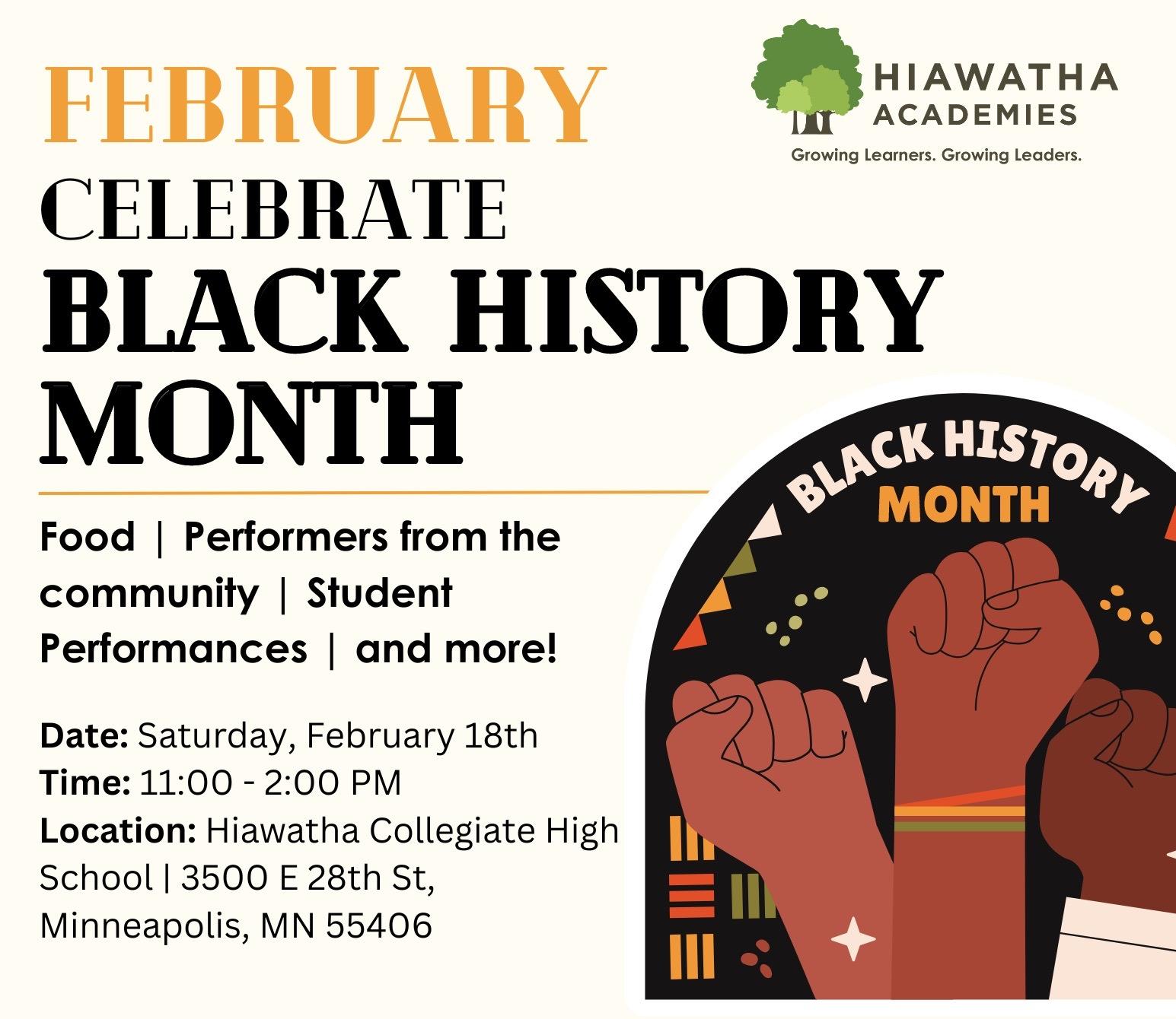Black History Celebration Month